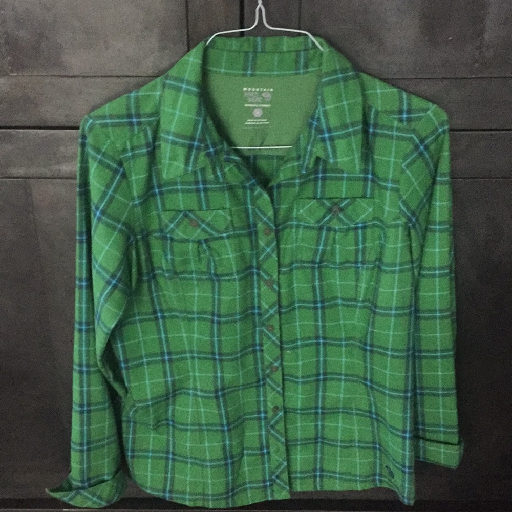 Mountain hardware flannel button down